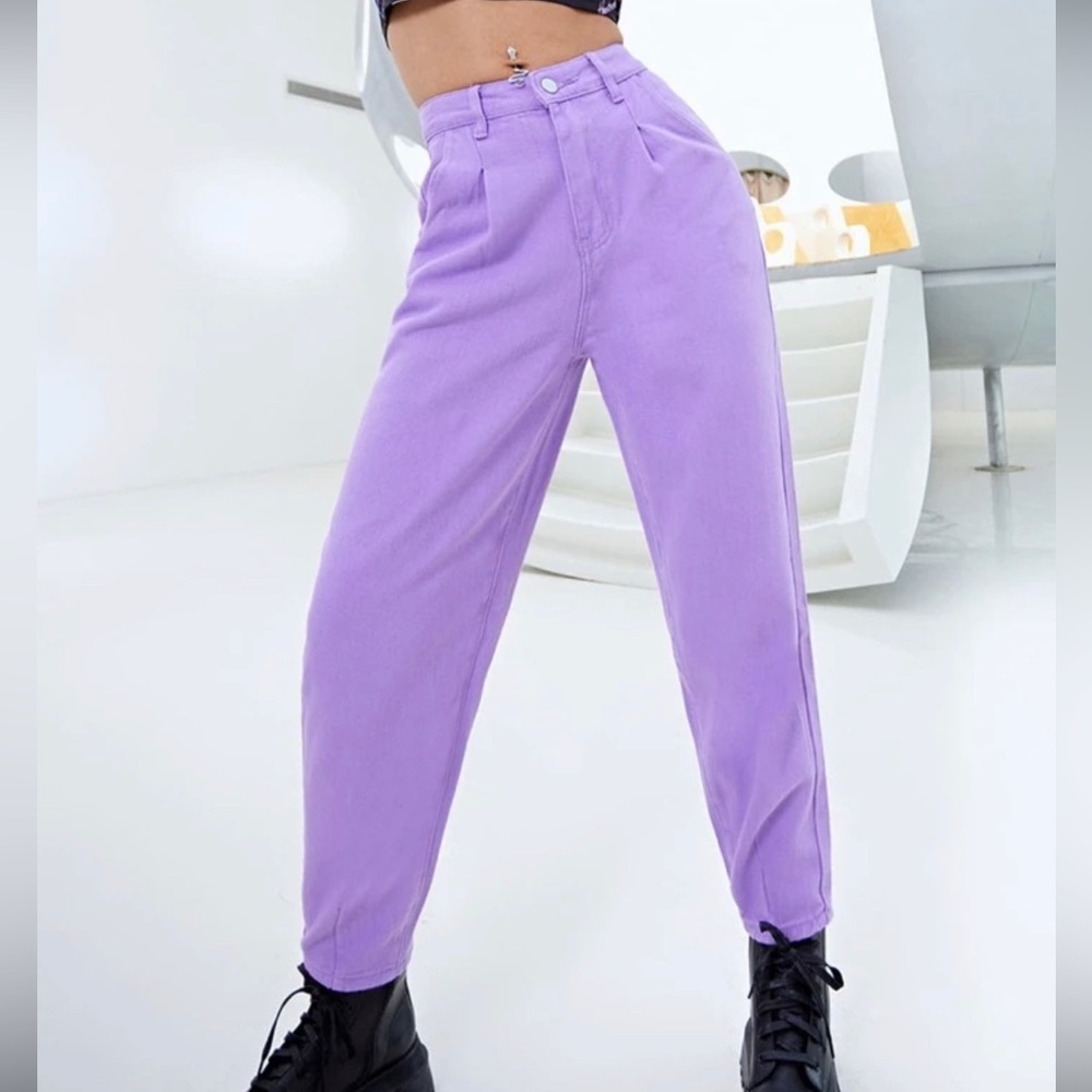Shoedazzle High Rise Cropped Denim Jeans